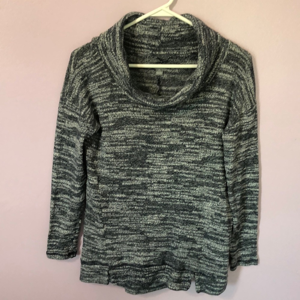 Aerie Cowlneck Marbled Sweater XS